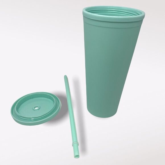 🆕 Mint Matte Tumbler With Straw - Picture 4 of 4